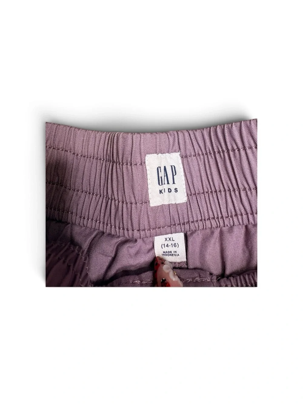 GAP Lilac Cargo Wide-Leg Pants